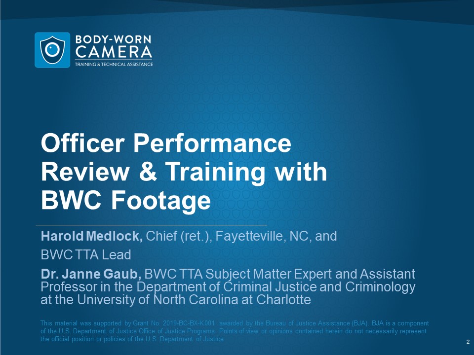 Officer Performance Review