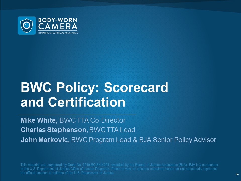 BWC_Scorecard_Certification